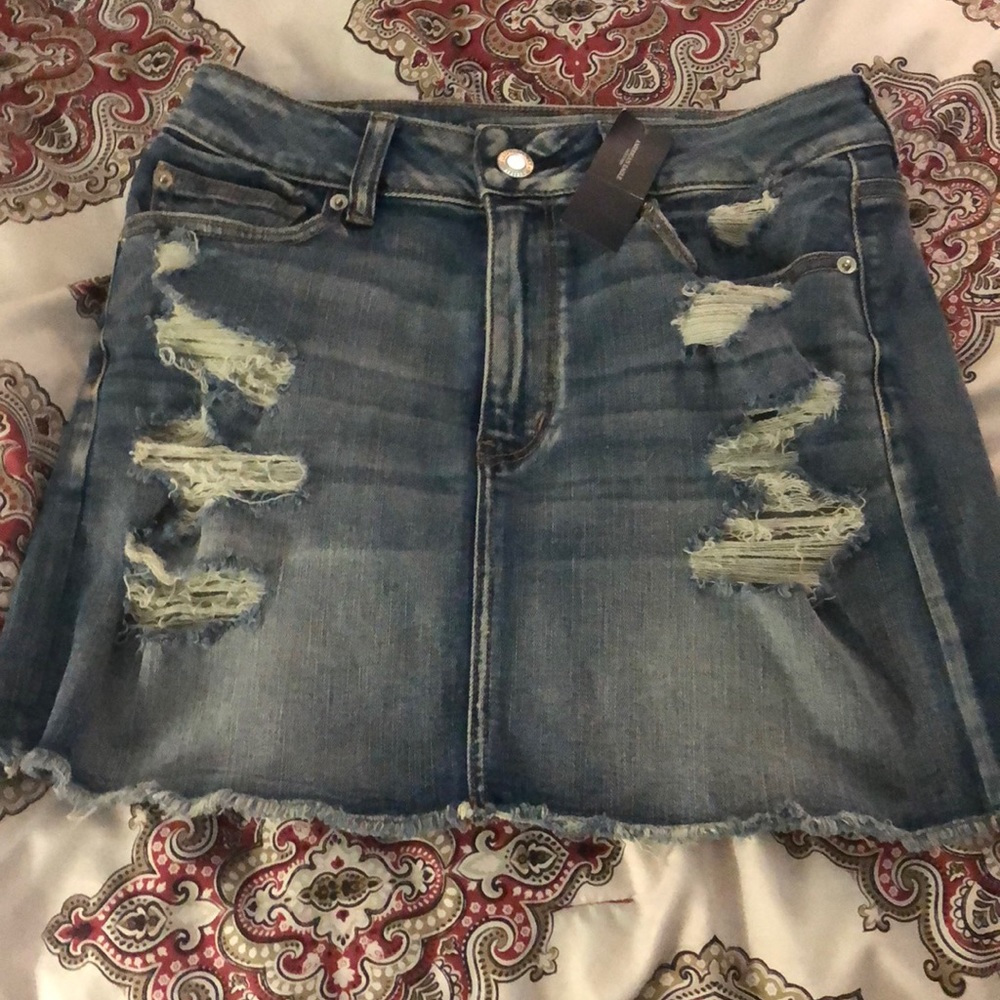 American Eagle jean skirt NWT